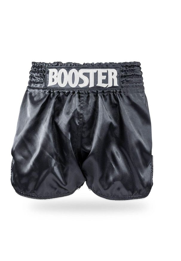 BOOSTER FIGHT GEAR - Spodenki do boksu tajskiego Booster Fight Gear Tbt Plain V2. Kolor: czarny. Sport: fitness