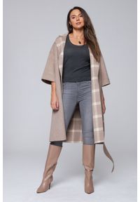 DIEGO M Płaszcz damski w kolorze taupe, Rozmiar 38 EU - 42 IT. Kolor: szary #2