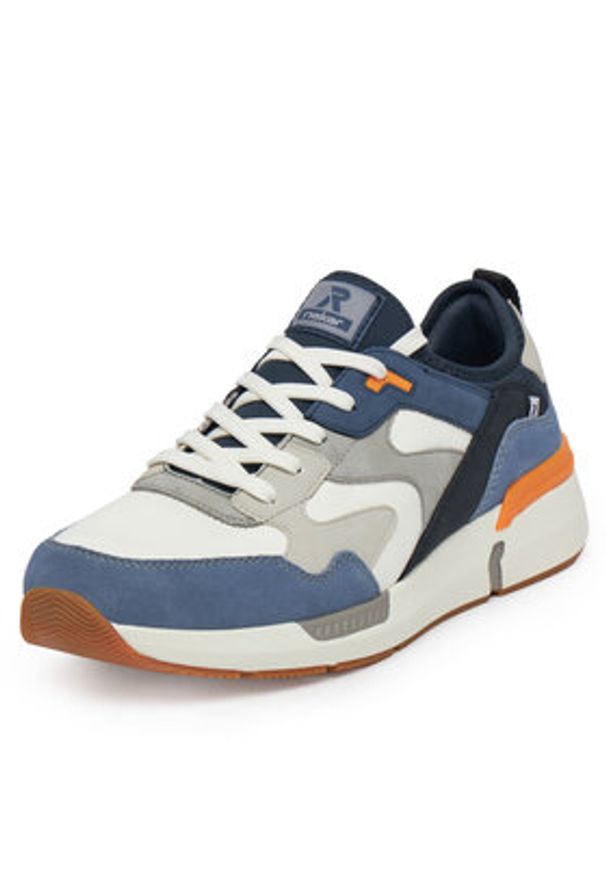 Rieker Revolution Lifestyle Sneakersy U1403-14 Niebieski. Kolor: niebieski. Materiał: materiał