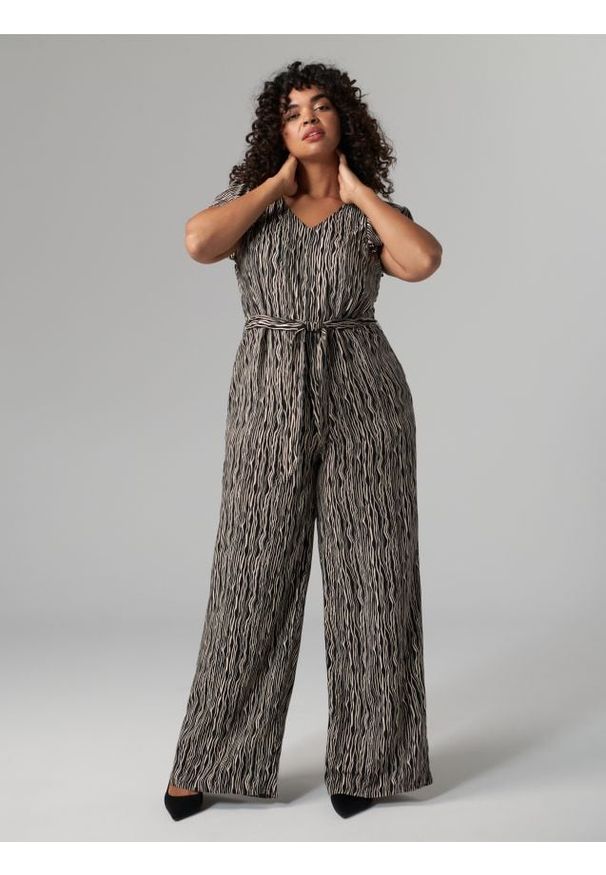 Sinsay - Kombinezon ze wzorem - wielobarwny