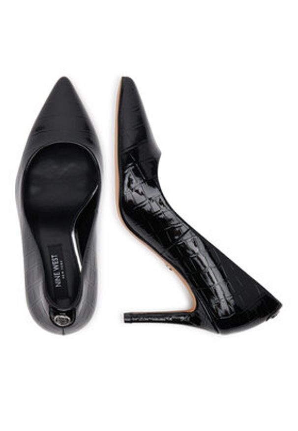 Nine West Szpilki CEO-DINA-01 Czarny. Kolor: czarny. Materiał: syntetyk, materiał. Obcas: na szpilce