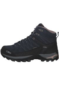 Damskie buty trekkingowe CMP Rigel Waterproof. Kolor: różowy. Materiał: zamsz, materiał. Szerokość cholewki: normalna #2