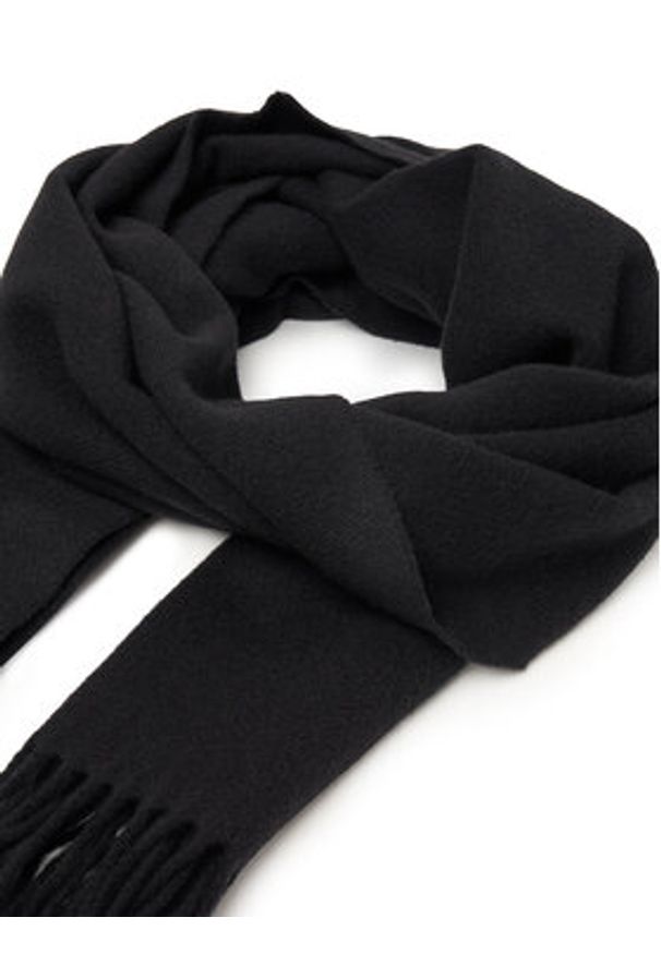 Weekend Max Mara Szalik Scoglio 2525546105 Czarny. Kolor: czarny. Materiał: wełna, materiał