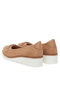 Clara Barson Baleriny WYL3395-7 Beżowy. Kolor: beżowy. Materiał: materiał