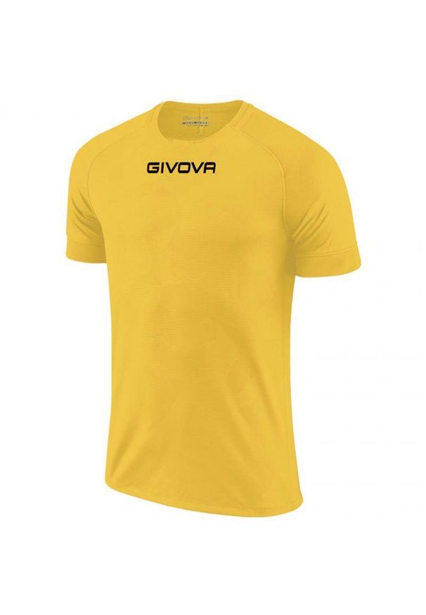 Givova - T-shirt Męski Capo. Kolor: żółty