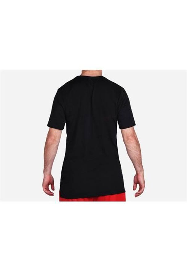 Koszulka sportowa męska Nike Air Jordan Sportswear Wings. Kolor: czarny. Długość rękawa: krótki rękaw. Długość: krótkie. Sport: fitness