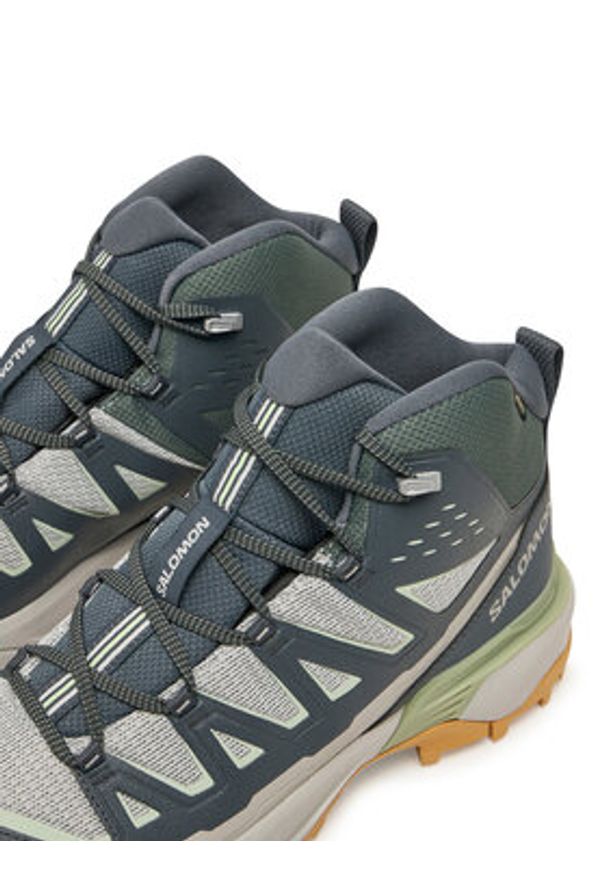 salomon - Salomon Trekkingi X Ultra 360 Edge Mid Gore-Tex L47816000 Szary. Kolor: szary. Materiał: materiał. Technologia: Gore-Tex. Sport: turystyka piesza