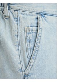 BOSS Szorty jeansowe Sandrew 50563627 Błękitny Relaxed Fit. Kolor: niebieski. Materiał: bawełna #4