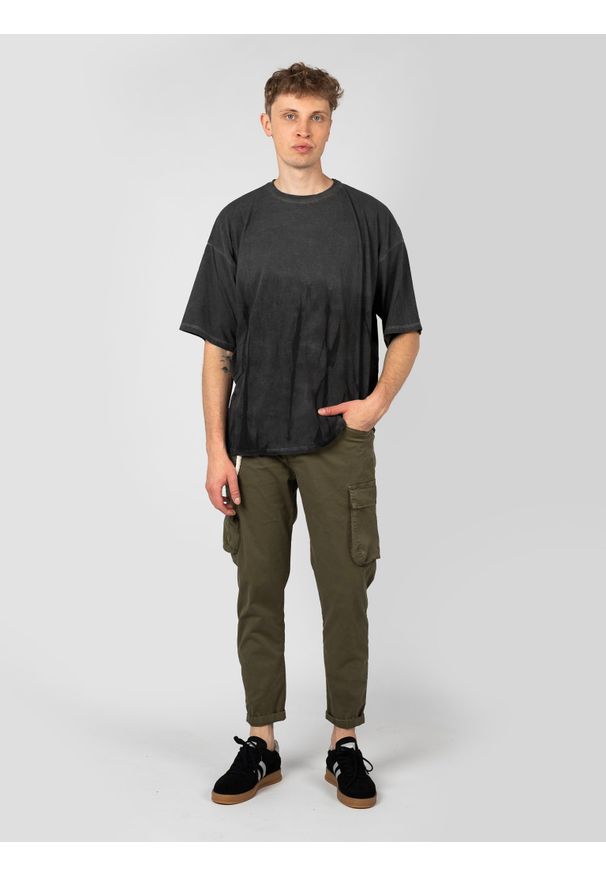Xagon Man Spodnie | P25032CR4057 | Mężczyzna | Zielony. Okazja: na co dzień. Kolor: zielony. Materiał: bawełna, elastan. Styl: elegancki, casual