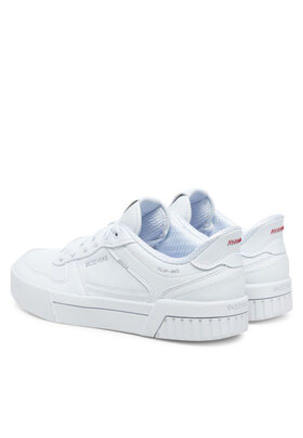 skechers - Skechers Sneakersy Jade - Put It In Neutral 185222/WHT Biały. Kolor: biały. Materiał: syntetyk, materiał