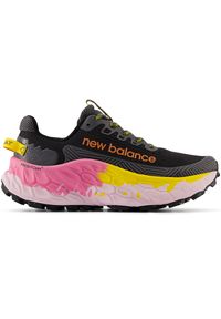 Buty damskie New Balance Fresh Foam X More Trail v3 WTMORAK3 – czarne. Kolor: czarny. Materiał: guma, syntetyk, materiał. Szerokość cholewki: normalna. Sport: bieganie, fitness