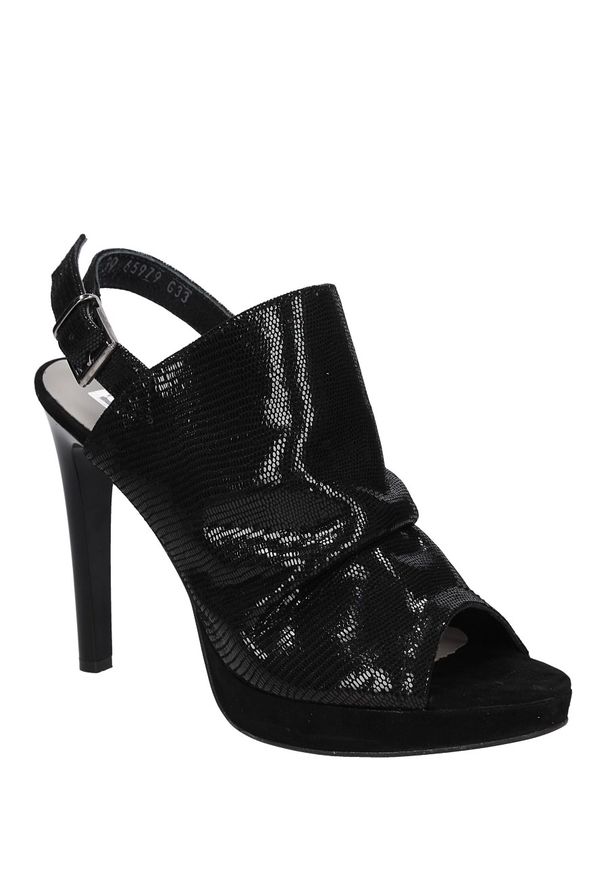 Nessi - Sandały nessi 79606. Materiał: skóra. Sezon: lato. Styl: elegancki, klasyczny