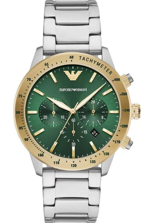 Zegarek Emporio Armani ZEGAREK MĘSKI EMPORIO ARMANI AR11454 - MARIO (zi017h) NoSize