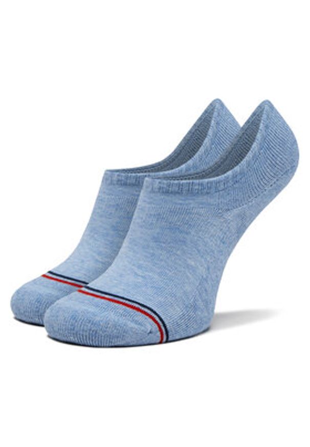 TOMMY HILFIGER - Tommy Hilfiger Zestaw 2 par stopek unisex 701228179 Niebieski. Kolor: niebieski. Materiał: bawełna