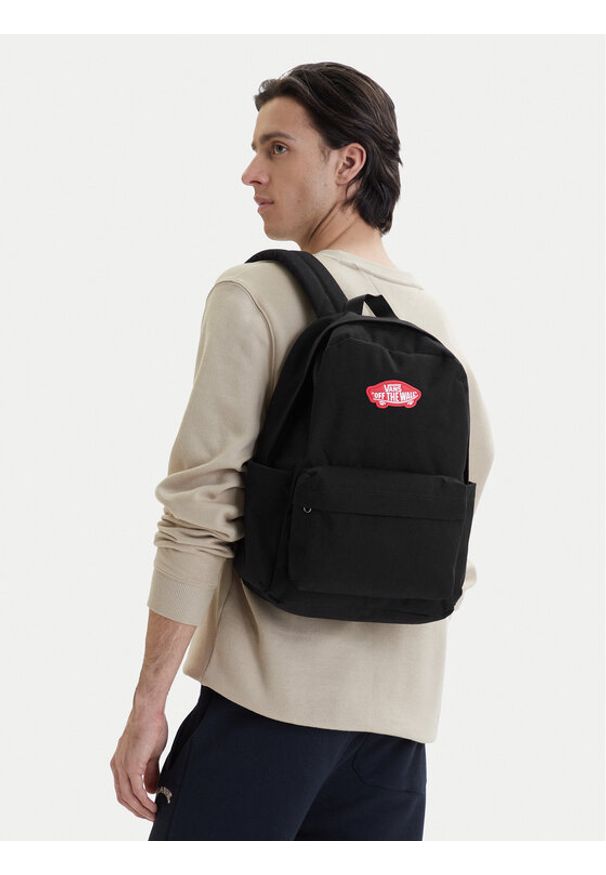 Vans Plecak VN000H56A2T1 Czarny. Kolor: czarny. Materiał: materiał