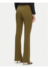 Rinascimento Spodnie materiałowe CFC0122830003 Khaki Regular Fit. Kolor: brązowy. Materiał: syntetyk