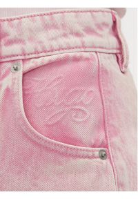Hugo - HUGO Spódnica jeansowa Gloom_B 50534786 Różowy Regular Fit. Kolor: różowy. Materiał: bawełna