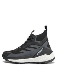 Adidas - adidas Trekkingi Terrex Free Hiker GORE-TEX Hiking Shoes 2.0 HP7492 Czarny. Kolor: czarny. Materiał: materiał