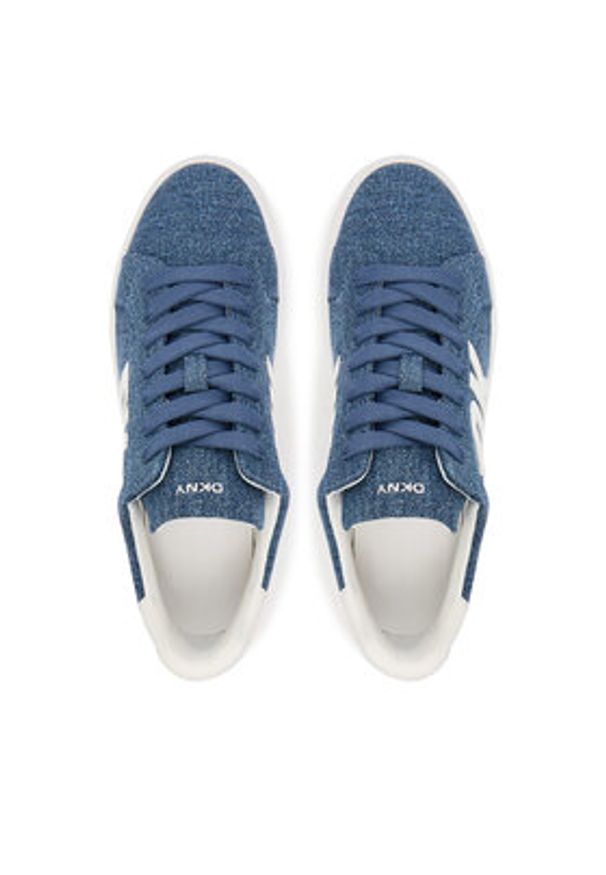 DKNY Sneakersy K3580017 Niebieski. Kolor: niebieski. Materiał: materiał
