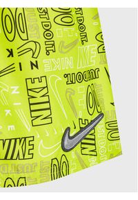 Nike Szorty kąpielowe Logo Mashup NESSC791 Zielony Regular Fit. Kolor: zielony. Materiał: syntetyk #3