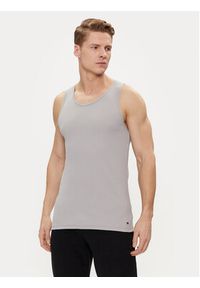 TOMMY HILFIGER - Tommy Hilfiger Komplet 3 tank topów UM0UM03179 Kolorowy Slim Fit. Materiał: syntetyk, bawełna. Wzór: kolorowy