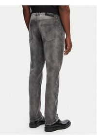 Balmain Jeansy DH1MI043DE73 Szary Regular Fit. Kolor: szary