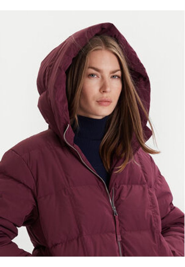 United Colors of Benetton - United Colors Of Benetton Kurtka puchowa 22T6DN086 Fioletowy Regular Fit. Kolor: fioletowy. Materiał: syntetyk