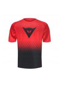 DAINESE - Koszulka rowerowa dziecięca Dainese Scarabeo Jersey SS. Kolor: czerwony. Materiał: jersey. Sport: kolarstwo