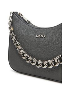 DKNY Torebka R44EAI10 Szary. Kolor: szary. Materiał: skórzane #5