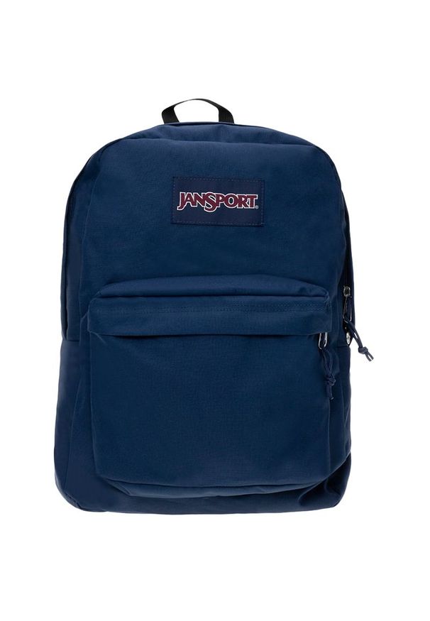 Plecak JanSport SuperBreak One EK0A5BAGN541 - granatowy. Kolor: niebieski. Materiał: poliester. Styl: sportowy, casual, klasyczny