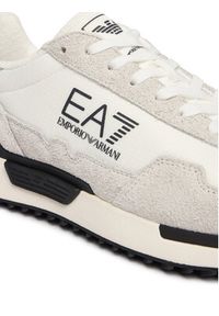 EA7 Emporio Armani Sneakersy 7X000380 AF19175 MZ018 Biały. Kolor: biały. Materiał: skóra #6