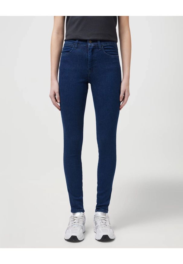 Lee - LEE DAMSKIE SPODNIE JEANSOWE HIGH SKINNY UNBREAKABLE 112342897 W27H013837