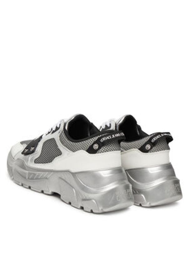 Versace Jeans Couture Sneakersy 79YA3SC4 Biały. Kolor: biały. Materiał: skóra