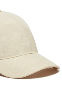 Calvin Klein Czapka z daszkiem Monogram Jacquard Cap K60K612871 Biały. Kolor: biały. Materiał: poliester, materiał