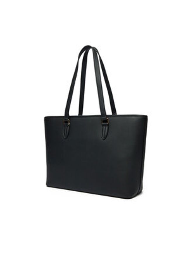Love Moschino - LOVE MOSCHINO Torebka JC4190PP1MKD0000 Czarny. Kolor: czarny. Materiał: skórzane