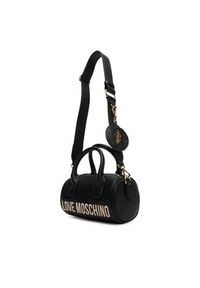 Love Moschino - LOVE MOSCHINO Torebka JC4106PP1NLT1000 Czarny. Kolor: czarny. Materiał: skórzane #4