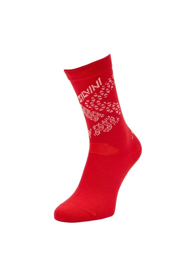 Skarpetki Silvini Bardiga. Kolor: czerwony, wielokolorowy, różowy. Sport: kolarstwo