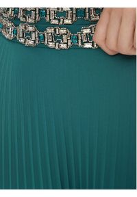Elisabetta Franchi Spódnica plisowana GO-050-37E2-V400 Niebieski Regular Fit. Kolor: niebieski. Materiał: syntetyk #4