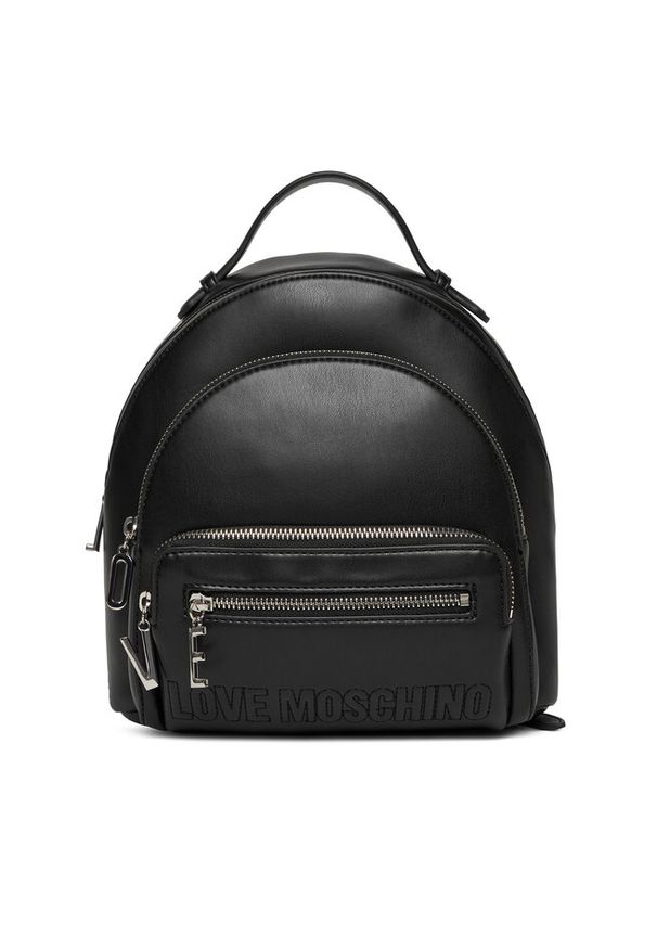 Love Moschino - Plecak LOVE MOSCHINO. Kolor: czarny