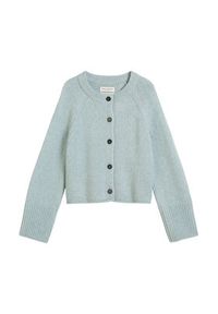 Marc O'Polo Kardigan 509 6121 61093 Niebieski Relaxed Fit. Typ kołnierza: polo. Kolor: niebieski. Materiał: wełna #2