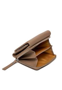 Gianni Chiarini Mały Portfel Damski Wallets Grain PF 5080 GRN Beżowy. Kolor: beżowy. Materiał: skóra #4