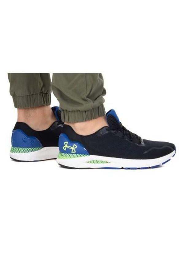 Buty treningowe męskie Under Armour Hovr Sonic 6. Zapięcie: sznurówki. Kolor: czarny. Materiał: materiał, syntetyk, tkanina. Szerokość cholewki: normalna