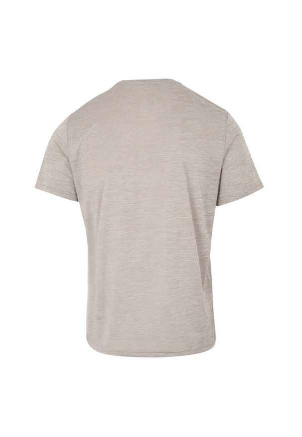Regatta - T-shirt Męski Melanżowy Fingal Edition. Kolor: biały. Wzór: melanż. Sport: turystyka piesza