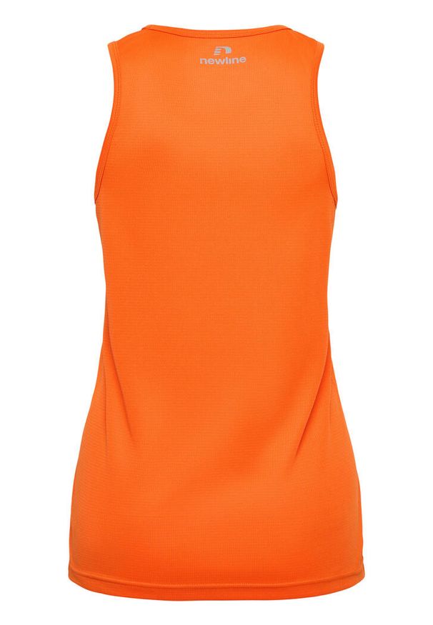NewLine - Damska koszulka typu tank top Newline Athletic. Kolor: pomarańczowy, żółty, wielokolorowy. Sport: fitness