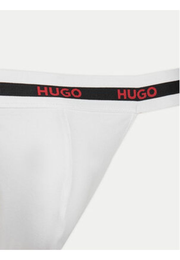 Hugo - HUGO Komplet 3 par slipów Jock Strap 50532616 Kolorowy. Materiał: bawełna. Wzór: kolorowy