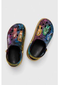Crocs klapki dziecięce CLASSIC RAINBOW HIGH. Materiał: materiał. Obcas: na platformie #3