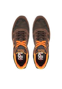 Replay - REPLAY Sneakersy GMS68 .000.C0096T Brązowy. Kolor: brązowy. Materiał: materiał #5