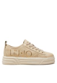 Liu Jo Sneakersy Cleo BF4031 P0102 Beżowy. Kolor: beżowy. Materiał: skóra #1