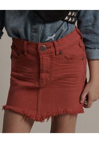 ONETEASPOON KIDS - Spódniczka Viona Red 2020 4-14 lat. Kolor: czerwony. Materiał: jeans, materiał. Sezon: lato