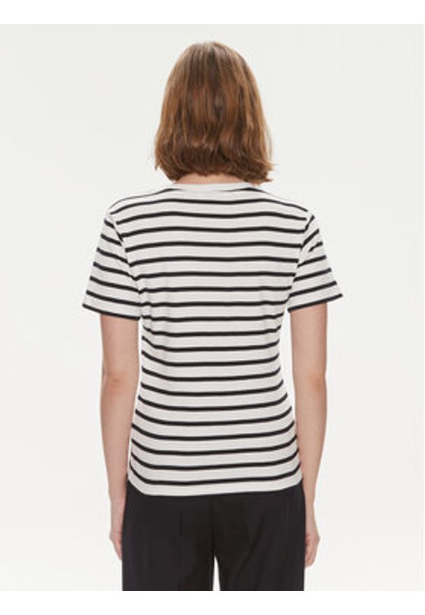 TOMMY HILFIGER - Tommy Hilfiger T-Shirt New Cody WW0WW40584 Écru Slim Fit. Materiał: bawełna